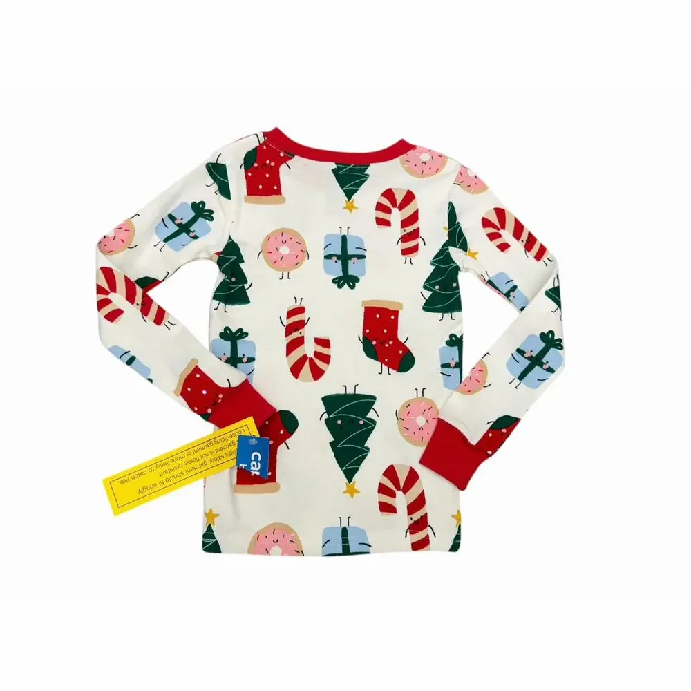 Carter’s Christmas Pajama Set Size 6 NWT